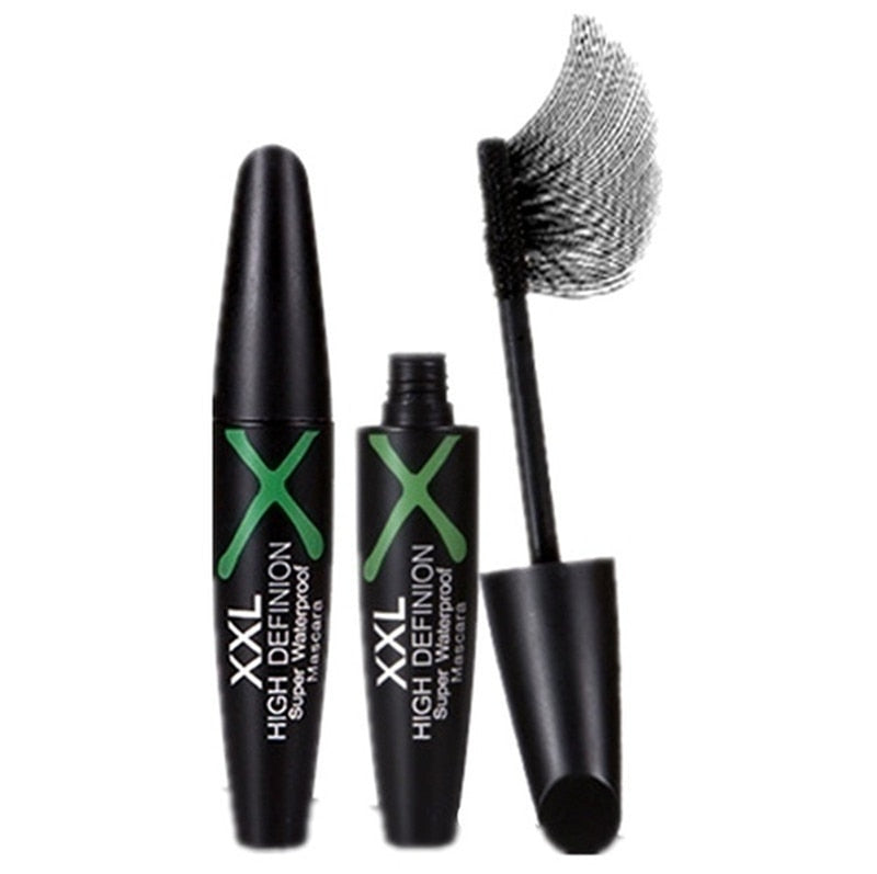 New 4D Silk Fiber Eyelashes Lengthening Mascara Waterproof Long Lasting Lash Black Eyelashes Extension Make Up 3D Mascara