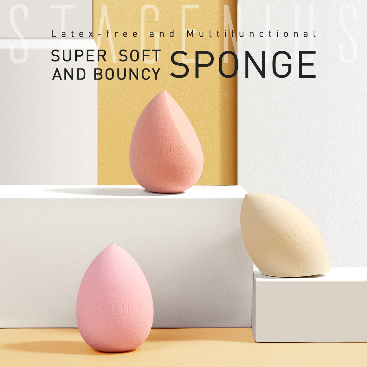 Multifuctional Cosmetic Puff Makeup Sponge For Foundation Powder Sponge Beauty Makeup Tool Accessories
