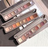 NOVO New Beauty 10 Colors Belonging Shimmer Matte Eyeshadow Palette Eye Shadow Makeup Waterproof