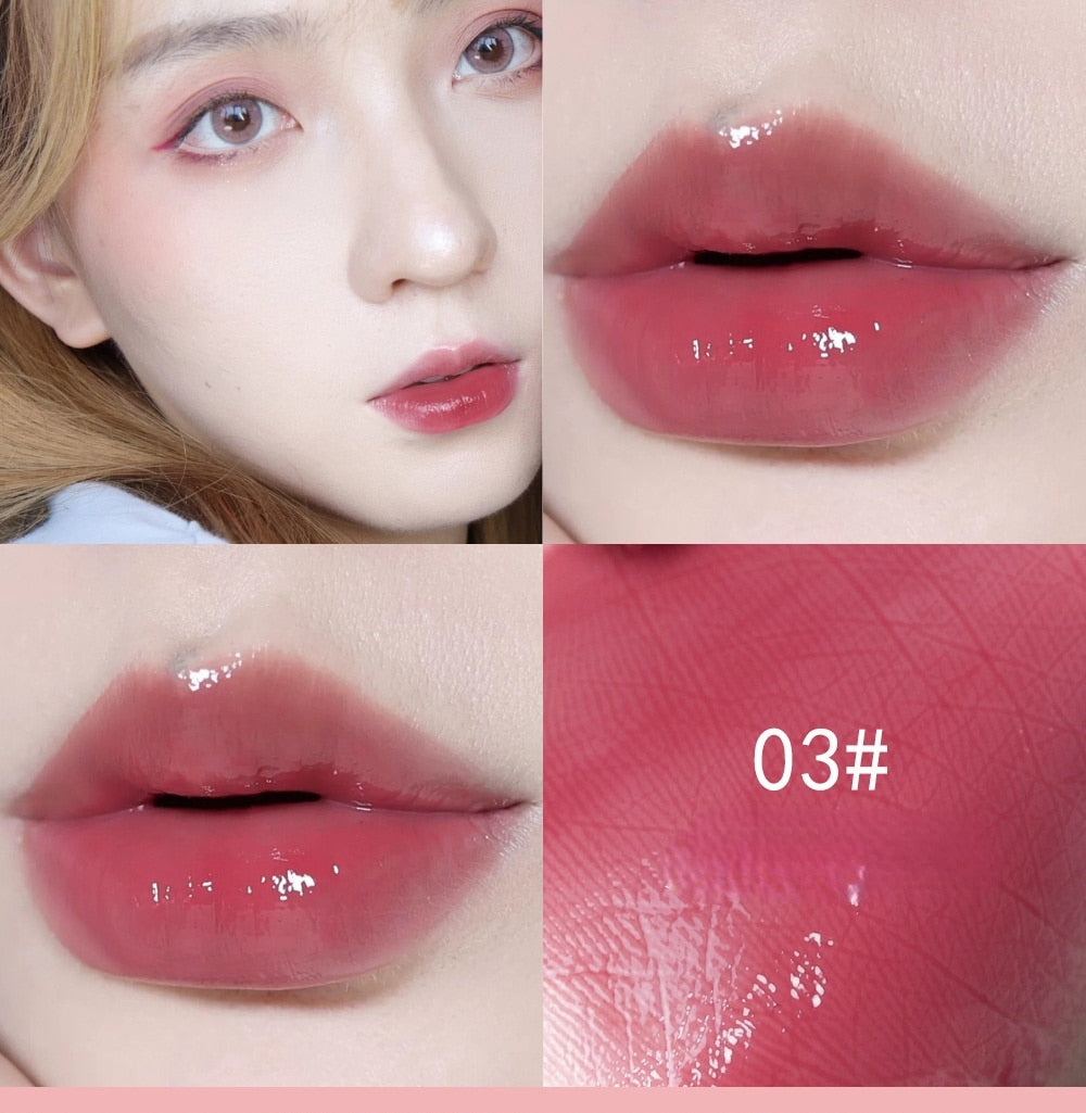 Mini 10 Colors Liquid Lip Gloss Waterproof Non-stick 24 Hours 1pc Long Lasting Velvet Matte Lipstick Lip Gloss Cosmetic Makeup