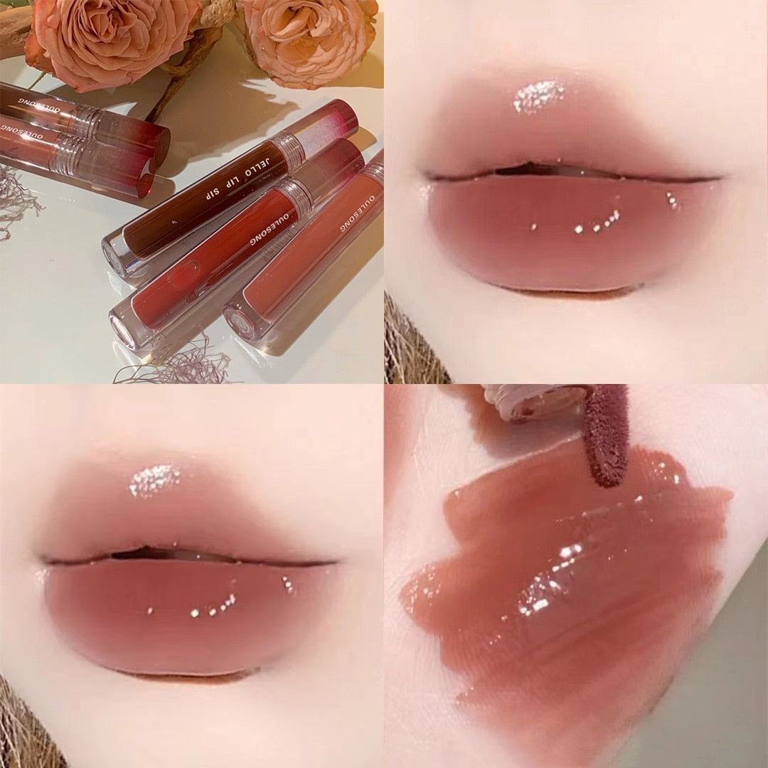 Nude Colors Wholesale Lipgloss Moisturizer Reduce Lip Lines Glitter Lip Glosses Tint Plumper Bulk Lip Gloss Lip Glaze Cosmetics