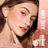 Lipstick Blush Stick 3-in-1 Eyes Cheek and Lip Tint Buildable Waterproof Lightweight Cream Multi Stick Makeup for Women