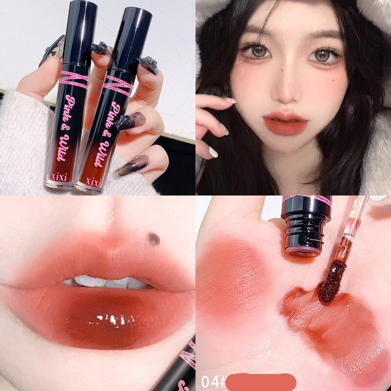 Hydration Mist Lip Gloss Watery Matte Lipgloss Waterproof Non-stick Smooth Liquid Lipstick Lip Makeup Longwear Velvet Lip Tint