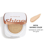 O.TWO.O BB Cream Air Cushion CC Cream Concealer Brighten Makeup Base Long Lasting Foundation Cushion Compact With Makeup Puff