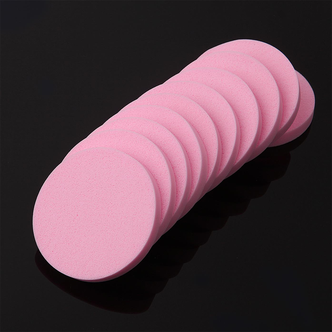 10 PCS Cosmetic Puff Make Up Sponge Face Soft Women Lady Beauty Makeup Foundation Contour Facial Sponges Powder Puff