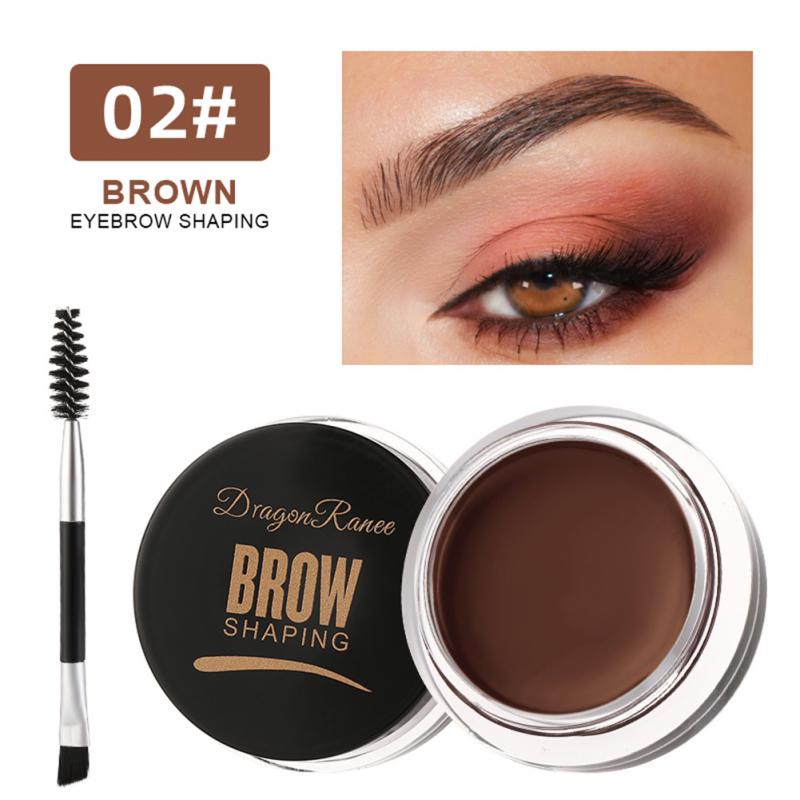 Natural Eyebrow Gel Wax Brow Soap 6 Color Tint Eyebrow Enhancers Waterproof Makeup Soap Brow Lift With Brush Make-up For Women