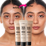 3 Colors BB Cream Concealer Foundation Long Lasting Waterproof Full Coverage Acne Marks Natural Women Face Makeup 30ML
