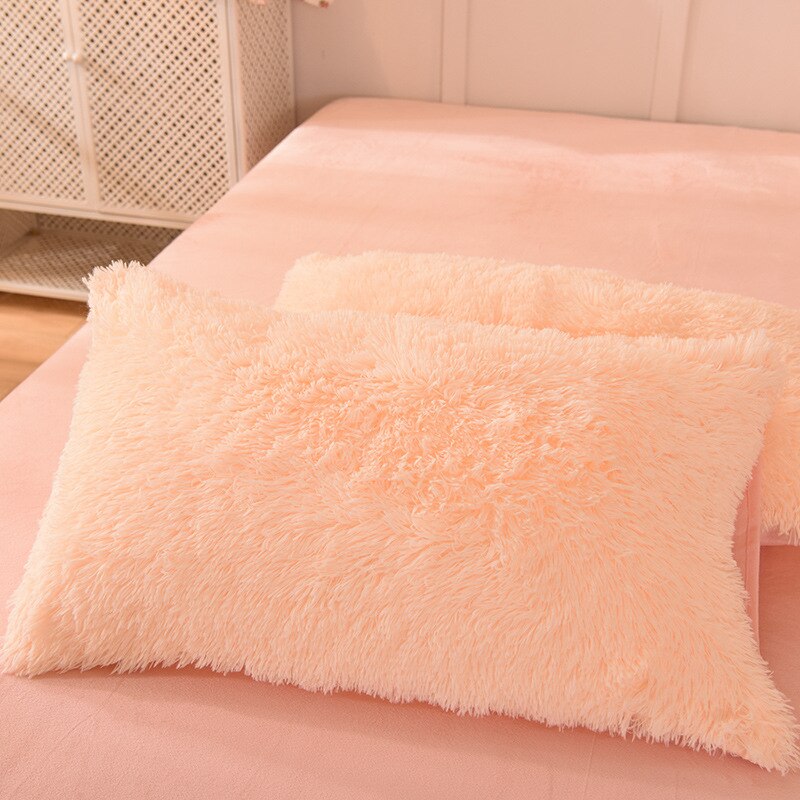 Nordic Winter Warm Bedding Set Luxury Thicken Mink Fleece Duvet Cover Bed Sheet and Pillowcases Quilt Cover Queen King Size Home