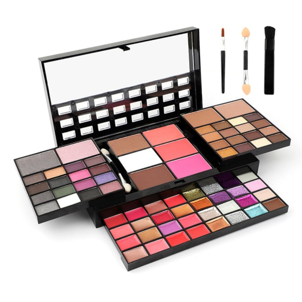 OKLULU  Professional eyeshadow palette 120 colors Maquiagem completa Eyeshadow Natural Super Light Makeup eye shadow pallete set