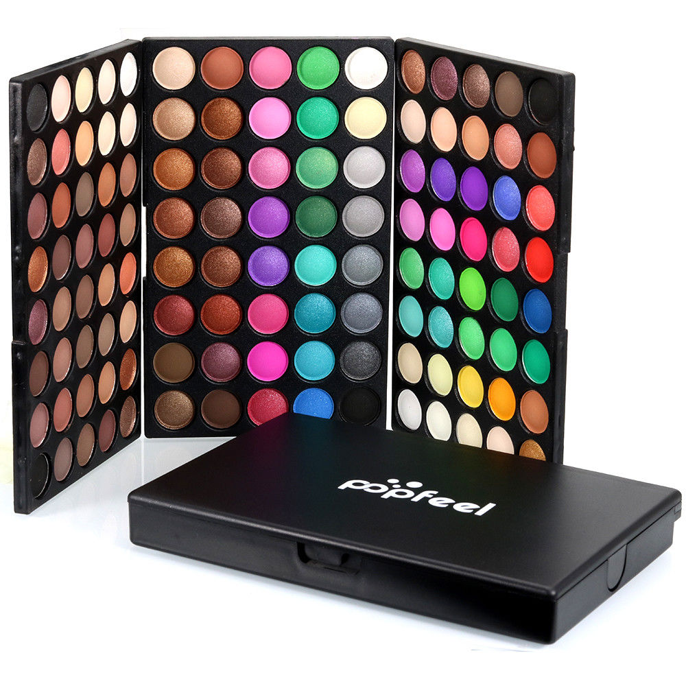 OKLULU  Professional eyeshadow palette 120 colors Maquiagem completa Eyeshadow Natural Super Light Makeup eye shadow pallete set