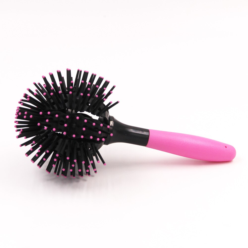 New  Design Professional Magic 3D Round Hair Brushes Salon Comb Massage Detangling Hair Brush for Women Hair Styling Tools