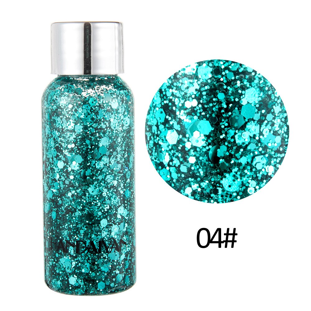 Eye Glitter Nail Hair Face Shining Sequins Shimmer Gel Body Decoration Moon Diamond Fragment Party Festival Makeup Accessories