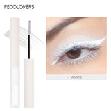 5 Colors 4d Silk Fiber Mascara Waterproof Cosmetic Dry Fiber Mascara Extra Volume Black Blue Brown Purple Green Mascara Makeup