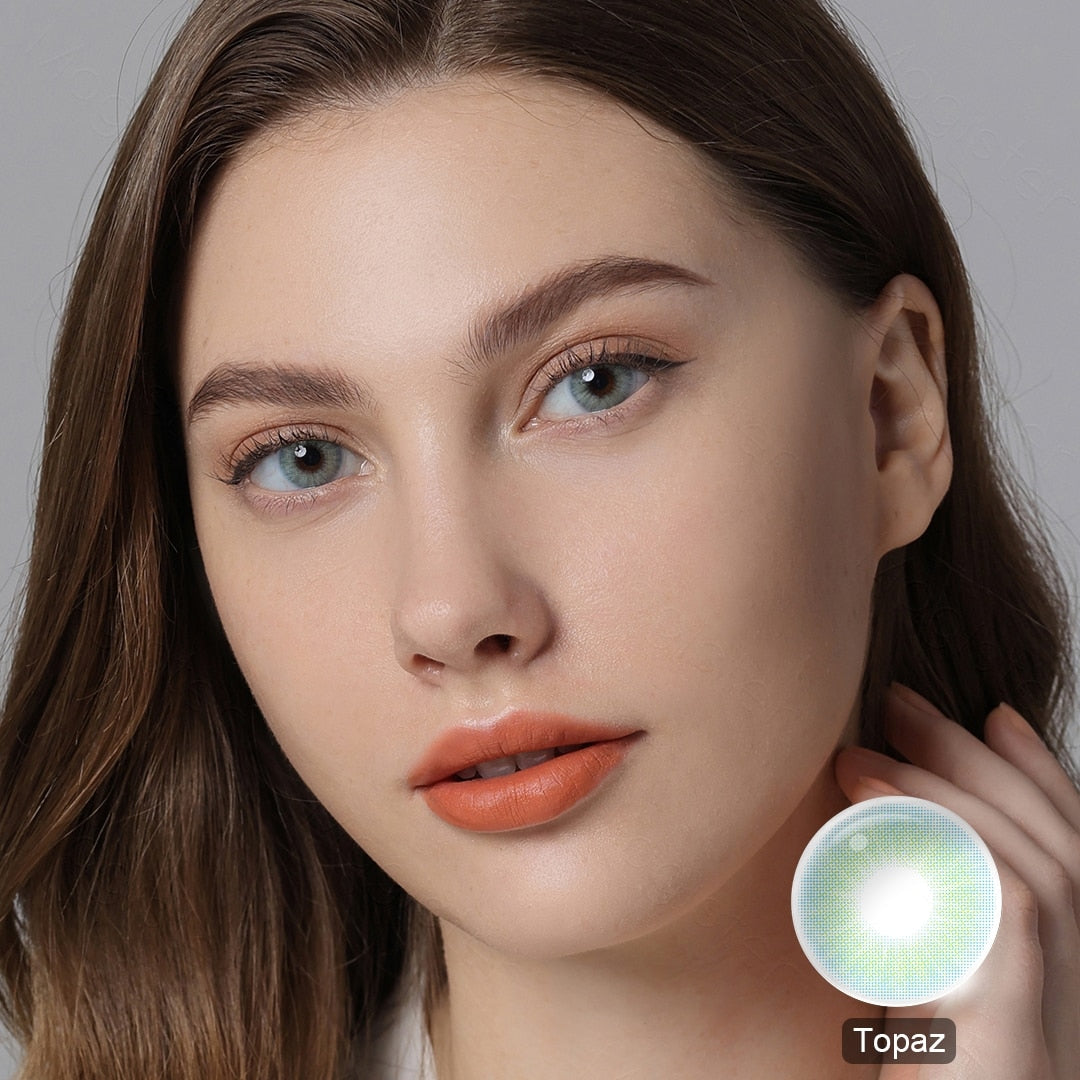 Magister Natural Eye Color Lens QUEEN Series Colored Contact Lenses Yearly Color Contact Lenses Eye Lens For Women and Men