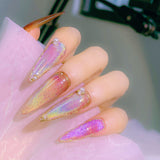 8ml Rainbow Cat Eye Magnetic Nail Gel Holographic Laser Glitter DIY UV Nail Gel Polish Sparkling Soak Off Manicure Varnish