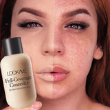 3 Colors Waterproof Foundation Base Matte Long Wear Oil Control Concealer Whitening Liquid Foundation Women Makeup Cosmetic 12ml