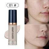 6ml Matte Liquid Foundation Cream Smooth Long Wear Oil-Control Face Foundation Full Coverage Concealer Waterproof Contour Makeup