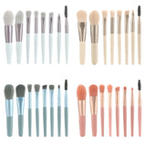 8 Makeup Brush SetsEye ShadowBlush, Powder RepairHigh Gloss Foundation Brush, LipBrush, Beauty ToolsFull Set of Brushes.