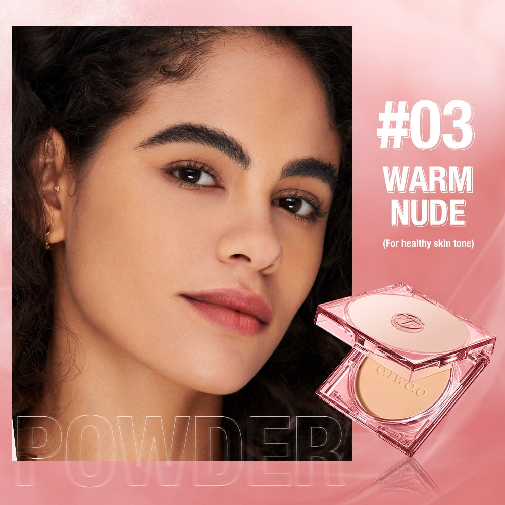 Face Powder Oil-control 24 Hours SPF 30 PA+++ Long Lasting Waterproof Matte Face Makeup Cosmetic Setting Compact Powder