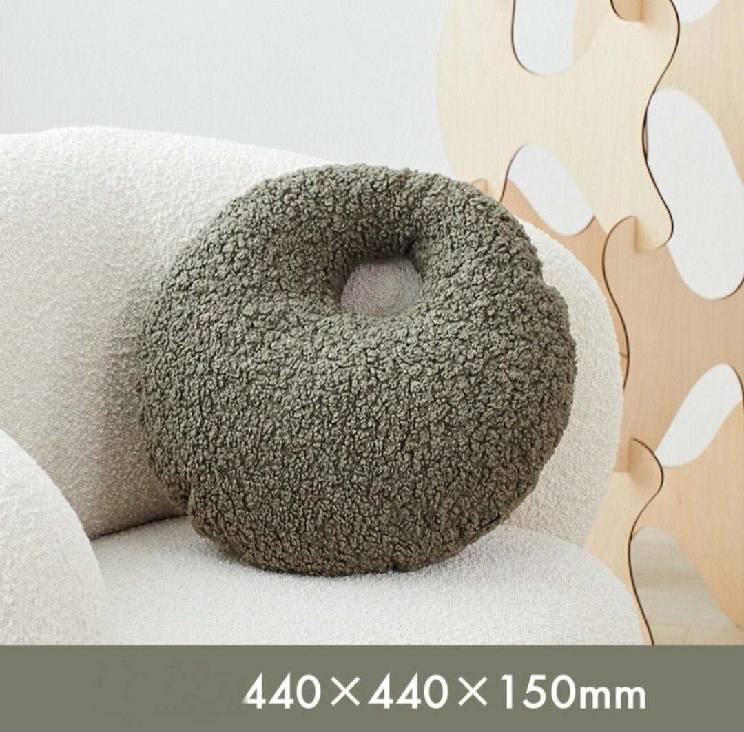 Unique Knot Ball Abstract Shape Pillow Sofa Cushion Stuffed Living Room Cushion Office Design Throw Pillow Round  Nordic Style