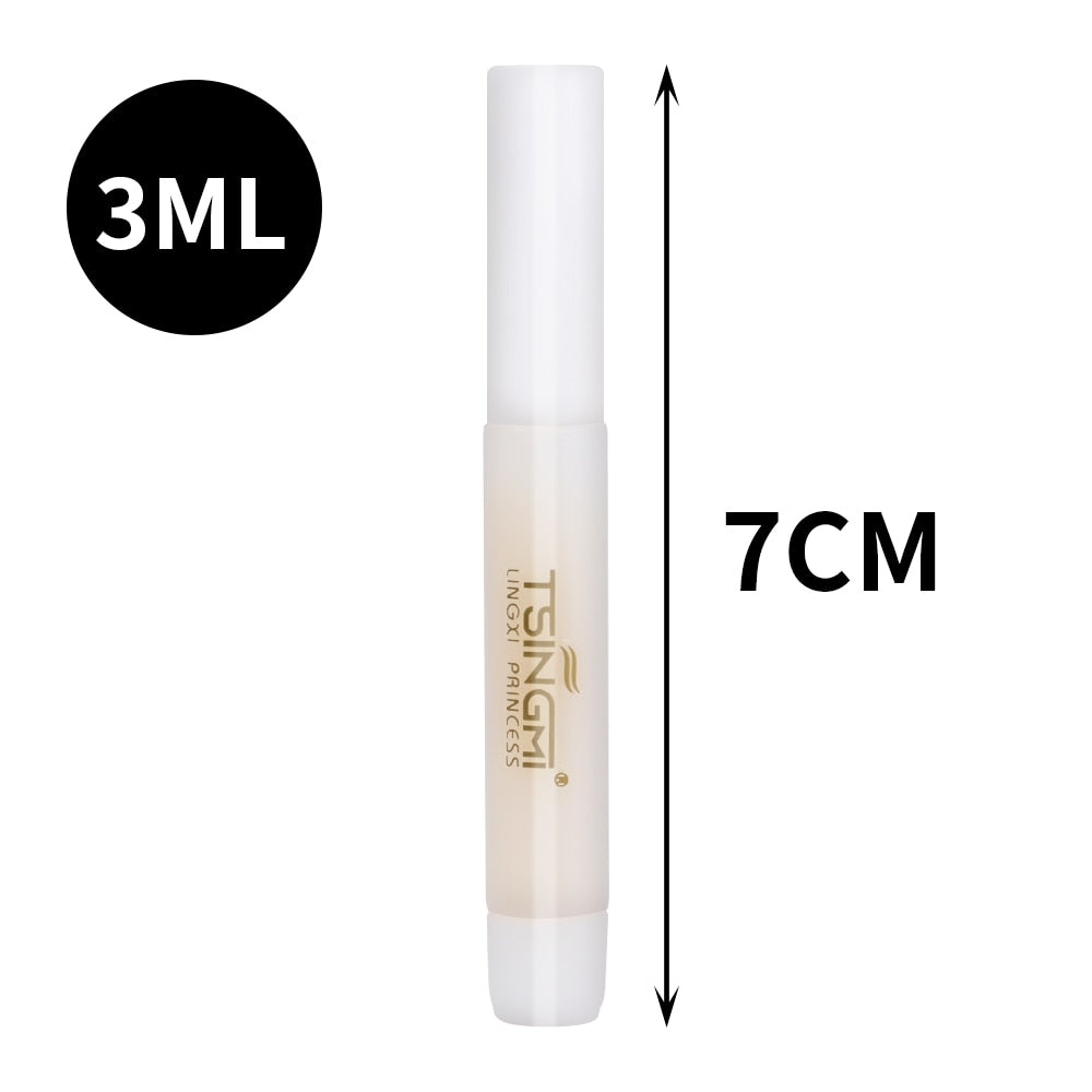 3ML Transparent Eyelash Glue Waterproof Quickily Dry No-irritant Lasting Firm Self Adhesive Eyelashes Extension Glue Makeup Tool