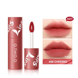 Velvet Matte Lipstick Lightweight Liquid Lipstick Cosmetics Non Sticky Lip Glaze Waterproof Long Lasting Lip Tint Makeup