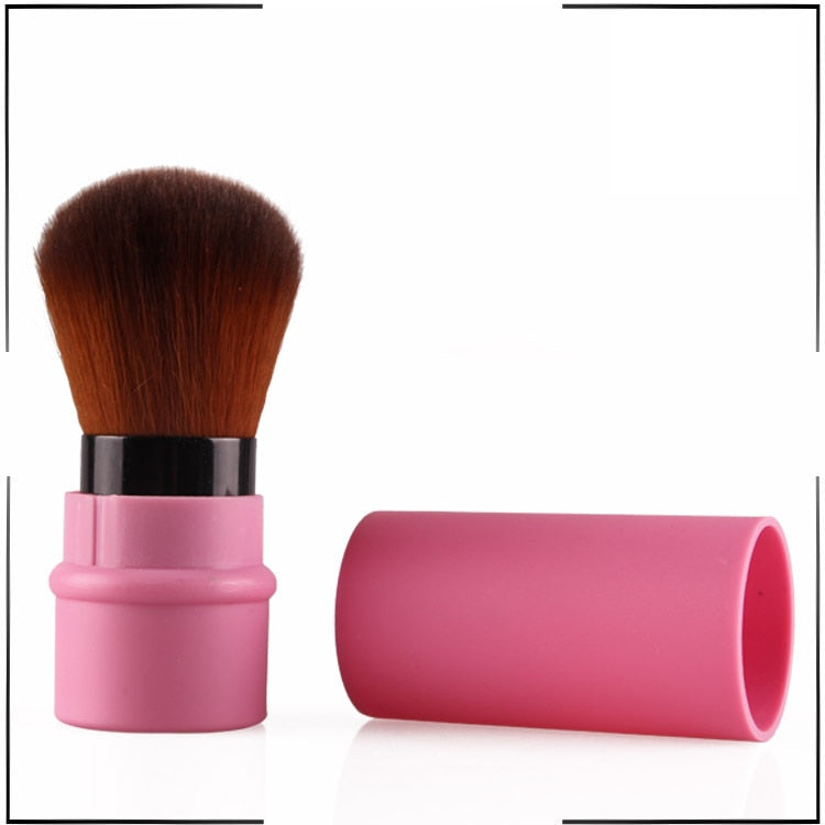 2022 New Professional Portable Powder Blusher Brush Makeup Brushes Tool Beauty Make Up Brush Maquiagem Solid Color