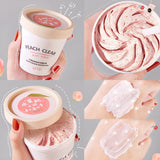 Bath Body SPA 200g Peach Scrub Sea Salt Body Scrub Body Sea Salt Clean Chicken Skin Horny Scrub Bath Salt Exfoliating Scrub