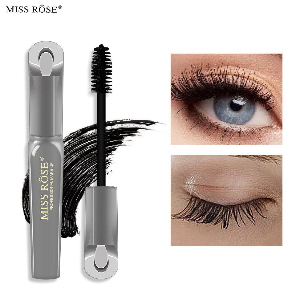 2022 New 3D Mascara Lengthening Black Lash Eyelash Extension Eye Lashes Brush Beauty Makeup Long-wearing silver color Mascara