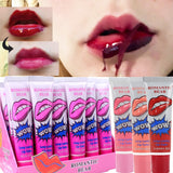 Oklulu  Amazing 6 Colors Peel Off Liquid Lipstick Waterproof Long Lasting Lip Gloss Tear Off  Makeup Tattoo Lip Gloss Lip Tint Cosmetic