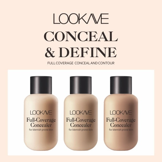 3 Colors Waterproof Foundation Base Matte Long Wear Oil Control Concealer Whitening Liquid Foundation Women Makeup Cosmetic 12ml