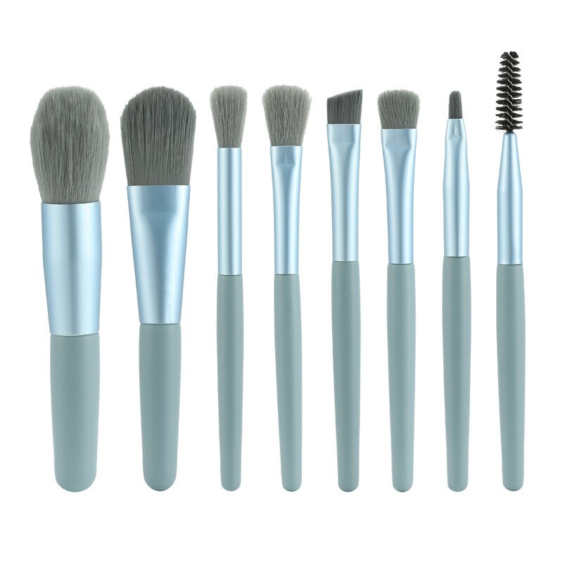 8 Makeup Brush SetsEye ShadowBlush, Powder RepairHigh Gloss Foundation Brush, LipBrush, Beauty ToolsFull Set of Brushes.