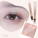 Sparkling Golden Highlighter Eyeshadow Pencil Glitter Pearlescent Silkworm Pen Long Lasting Shiny Eye Shadow Makeup Eyeliner Pen