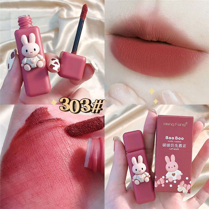 10 Colors Matte Mud Lipstick For Lips Long Lasting Cute Velvet Lip Glaze Korean Magic Lipstick Waterproof Cosmetics Wholesale