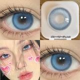 1 Pair Colorcon Korean Lenses Colored Contact Lenses for Eyes with Myopia Diopter Soft Beautiful Pupil New