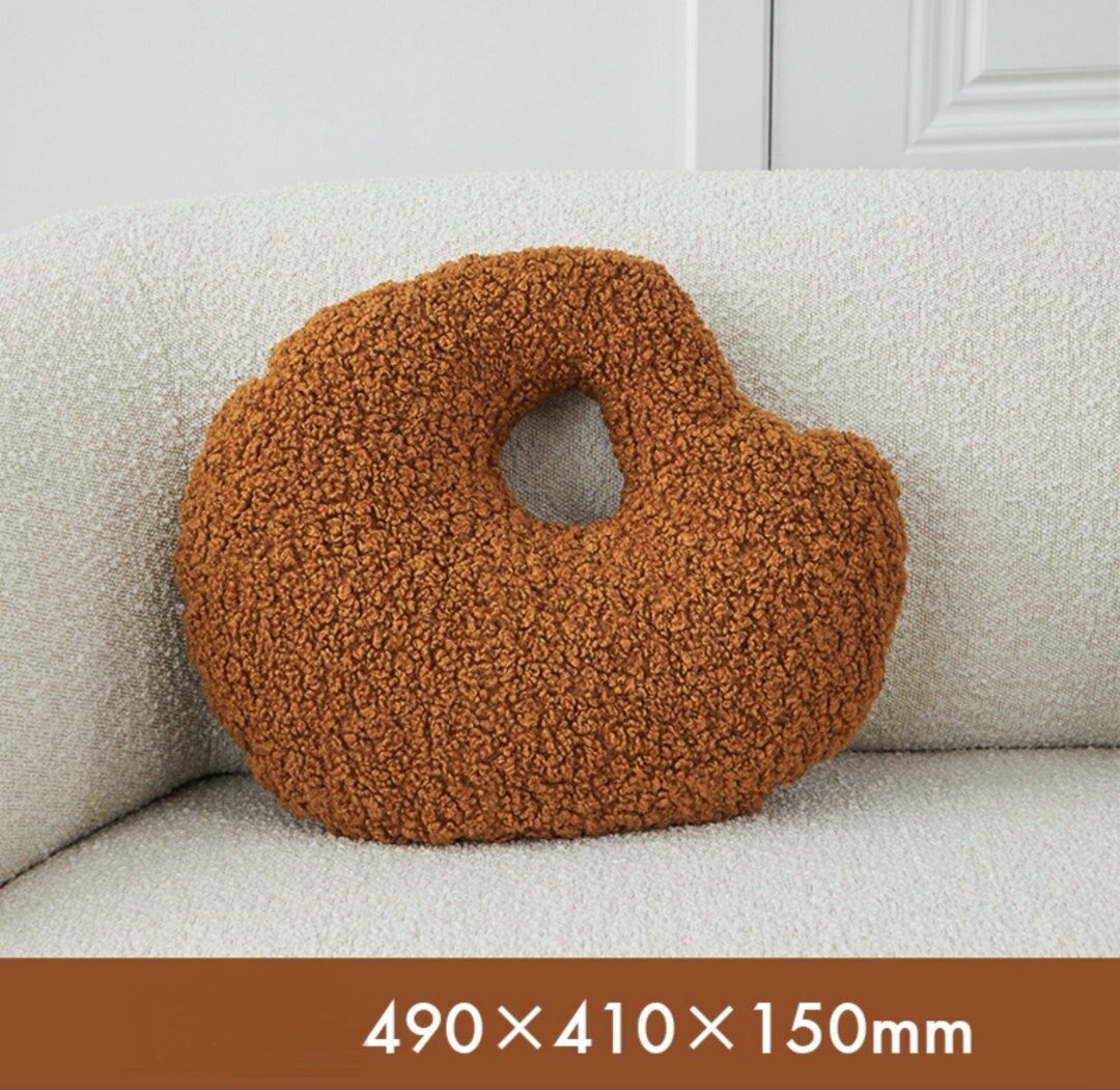 Unique Knot Ball Abstract Shape Pillow Sofa Cushion Stuffed Living Room Cushion Office Design Throw Pillow Round  Nordic Style