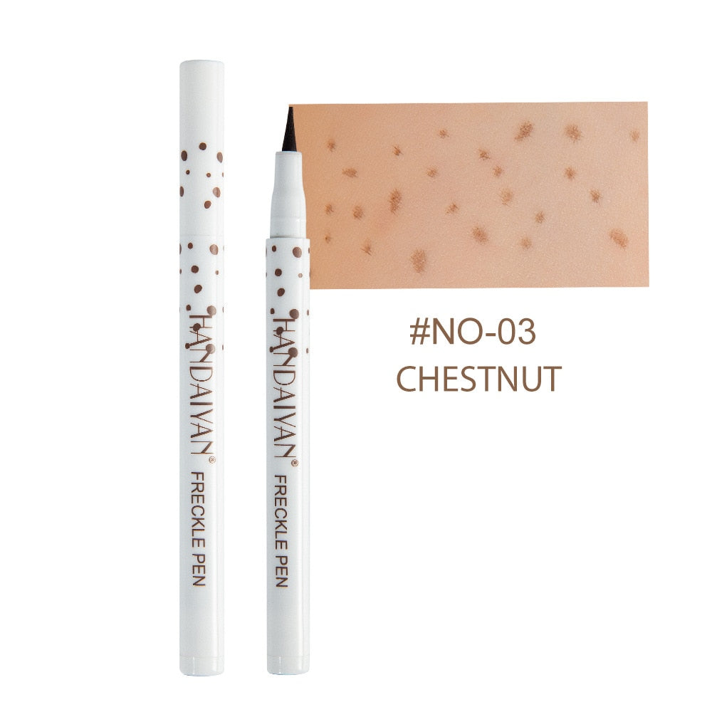 1PC Brown Lifelike Freckle Pen Concealer Dot Spot Pen Waterproof Long Lasting Easy and Convenient Face Concealer Makeup Cosmetic