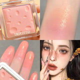 GUICAMI Cheese Blush Matte Natural Nude Makeup Complexion Improvement Beginner Rouge