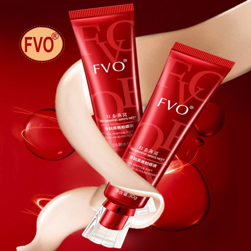FVO Cosmetic CC Cream Full Cover Face Base Concealer FV Liquid Foundation Makeup Whitening Your Skin waterproof lasting Bperfect