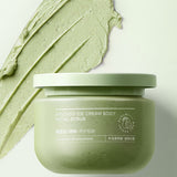 Body Scrub 250g Avocado Ice Cream Texture Hydrating Moisturizing Brightening Skin Exfoliating Scrub