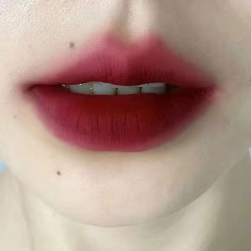 10 Colors Nude Matte Lip Gloss Rainbow Waterproof Long Lasting Lipsticks Women Red Lip Tint Velvet Lip Glaze Korean Cosmetics