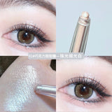 Diamond Eyes Pencil Shiny Glitter Eyeshadow Pen Eyeliner Pearlescent Matte Highlight Pen Brighten Silkworm Makeup Tool Cosmetics