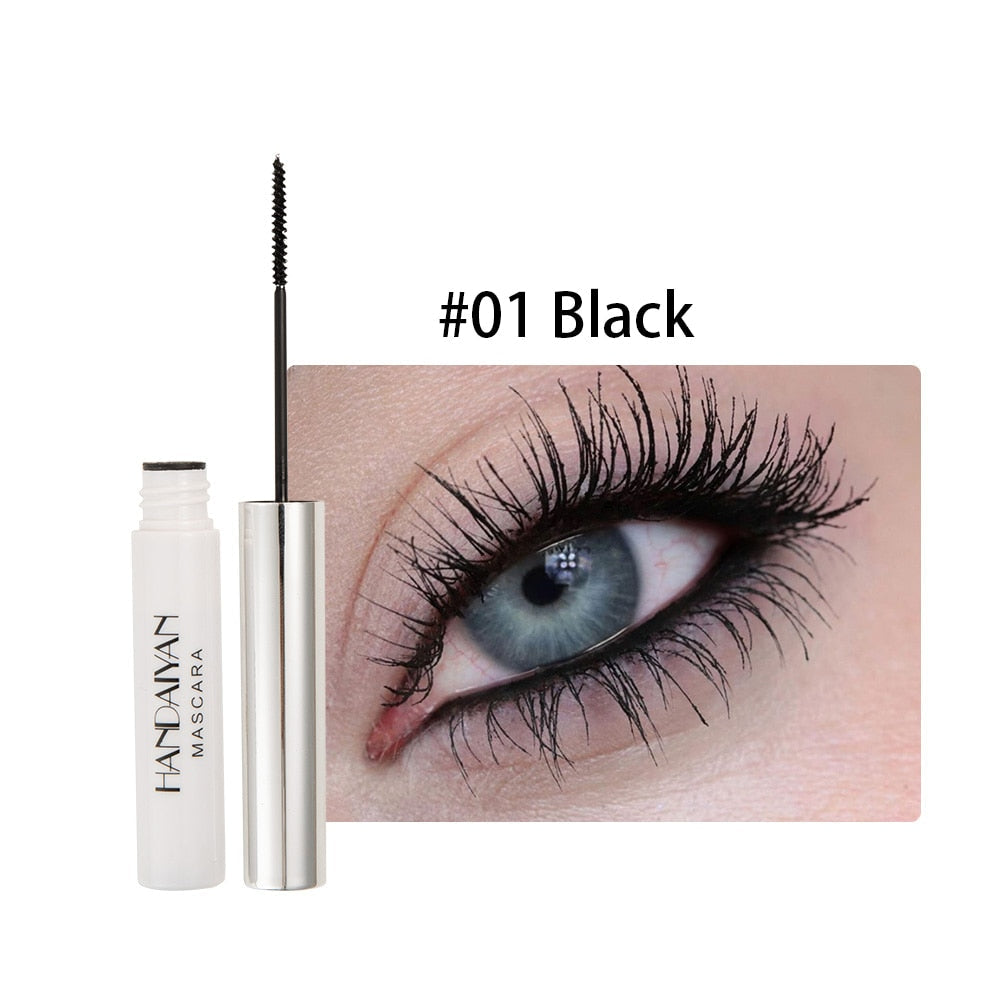 Colorful Waterproof Mascara Makeup Eyelash Extension Lengthen Curling White Mascara Cosplay Prom Make Up Cosmetics