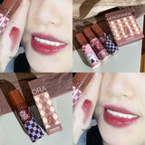 6 Colors Mirror Lipstick Set 1/3pcs Lip Gloss Kit Waterproof Sweat Resistant Long Lasting Lip Glaze Sexy Red Lip Tint Makeup