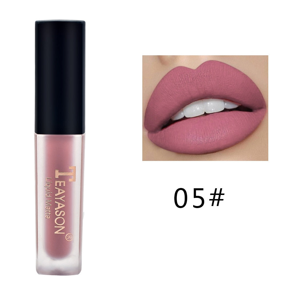 5Pcs Set Matte Velvet Lipsticks Waterproof Lipstick Sexy Vampire Lip Stick Women Lips Beauty Makeup Cosmetics