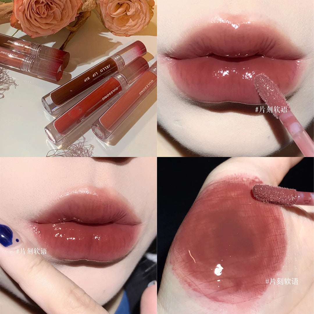 Nude Colors Wholesale Lipgloss Moisturizer Reduce Lip Lines Glitter Lip Glosses Tint Plumper Bulk Lip Gloss Lip Glaze Cosmetics