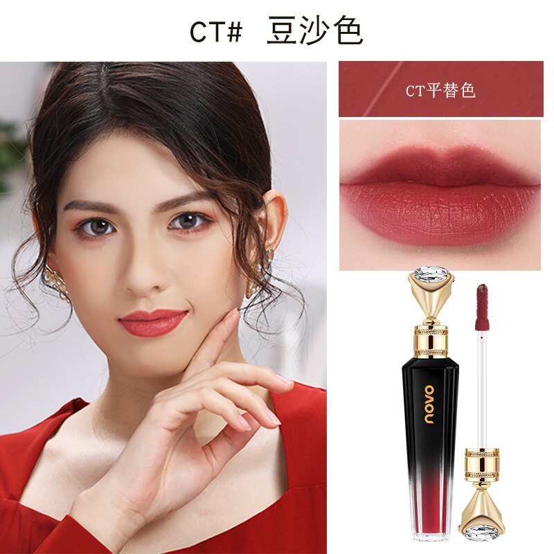 New Matte Lipstick Long LastingKorean Cosmetics Lipsticks Nude Makeup Lip Cosmetics Velvet Red Waterproof Lipstick