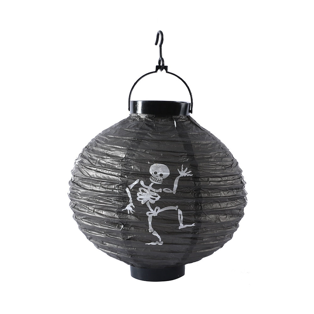 Halloween Hanging Decoration Tag With Happy Halloween Sign Pumpkin Skull Ghost Horror Props for Bar KTV Home Party Supplies