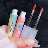 10 Colors Nude Matte Lip Gloss Rainbow Waterproof Long Lasting Lipsticks Women Red Lip Tint Velvet Lip Glaze Korean Cosmetics