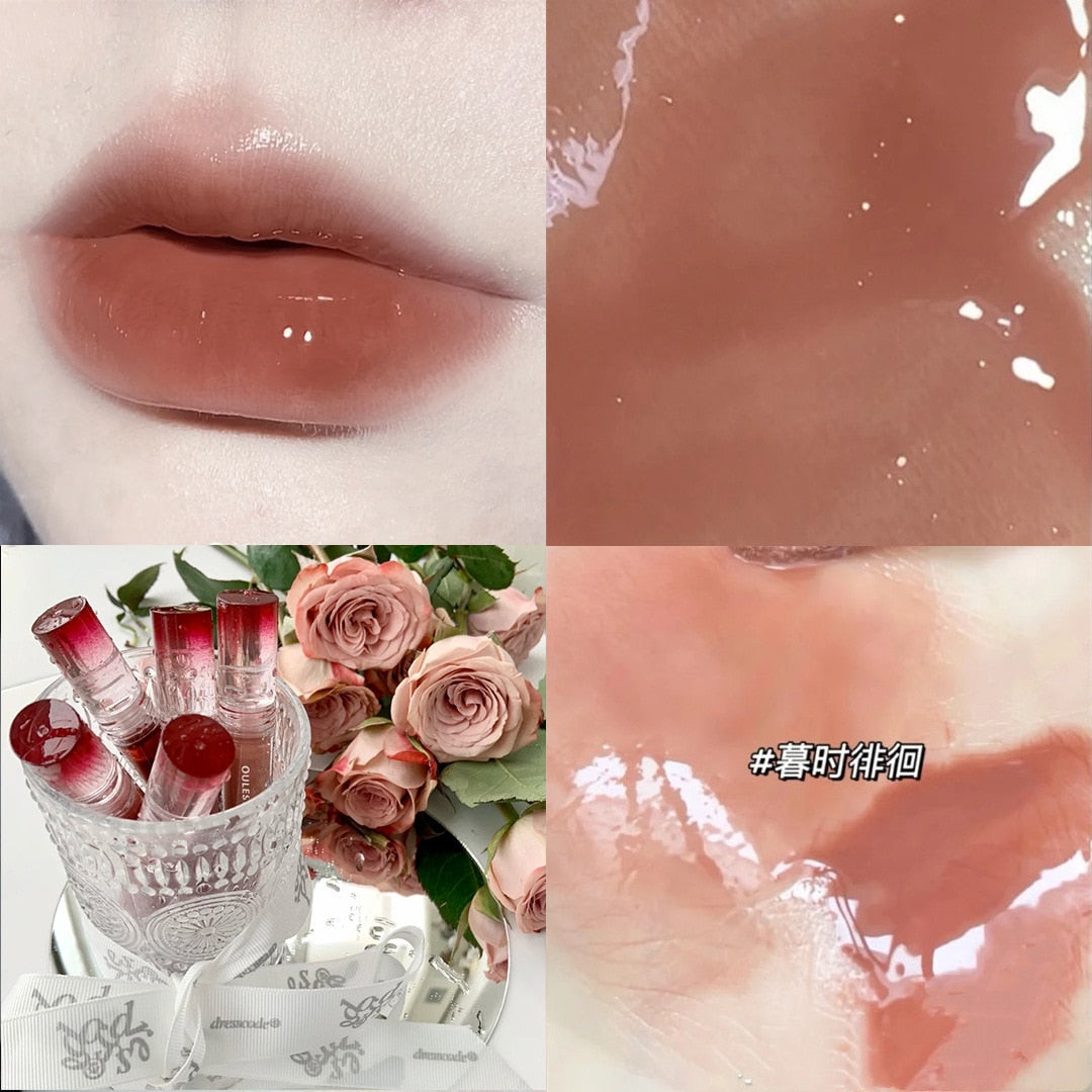 Nude Colors Wholesale Lipgloss Moisturizer Reduce Lip Lines Glitter Lip Glosses Tint Plumper Bulk Lip Gloss Lip Glaze Cosmetics